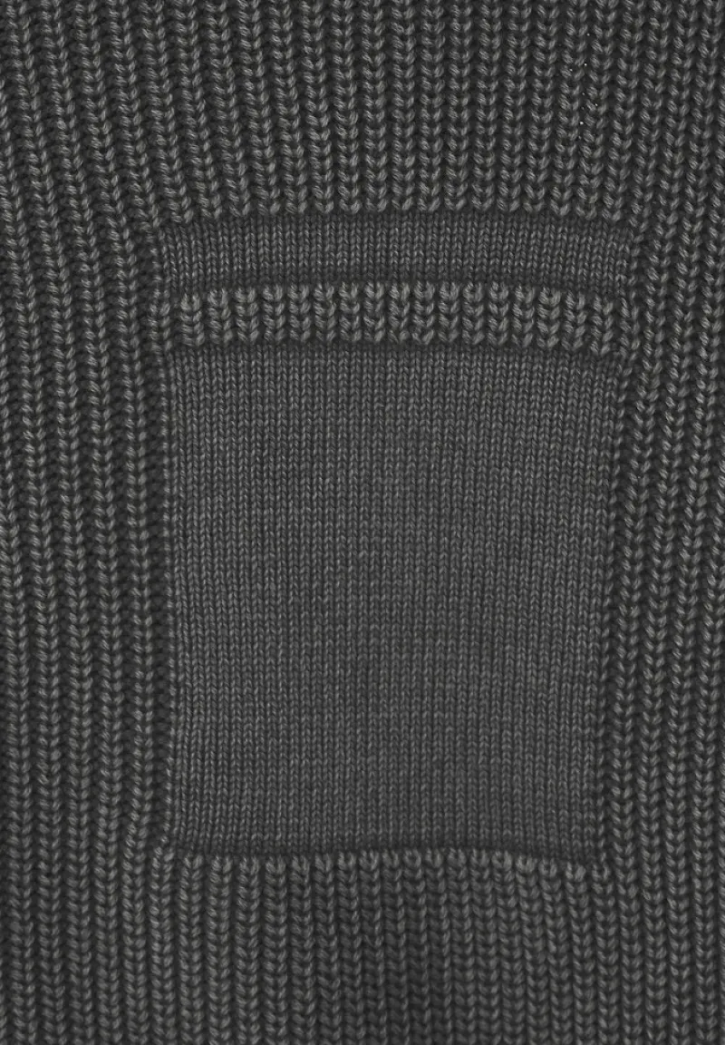 Street One Men Pullover & Sweatshirts|Big Boys*Cardigan mit Zipper light iron grey