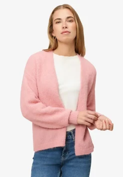 Zero Pullover & Sweatshirts*Cardigan offener Style rose melange