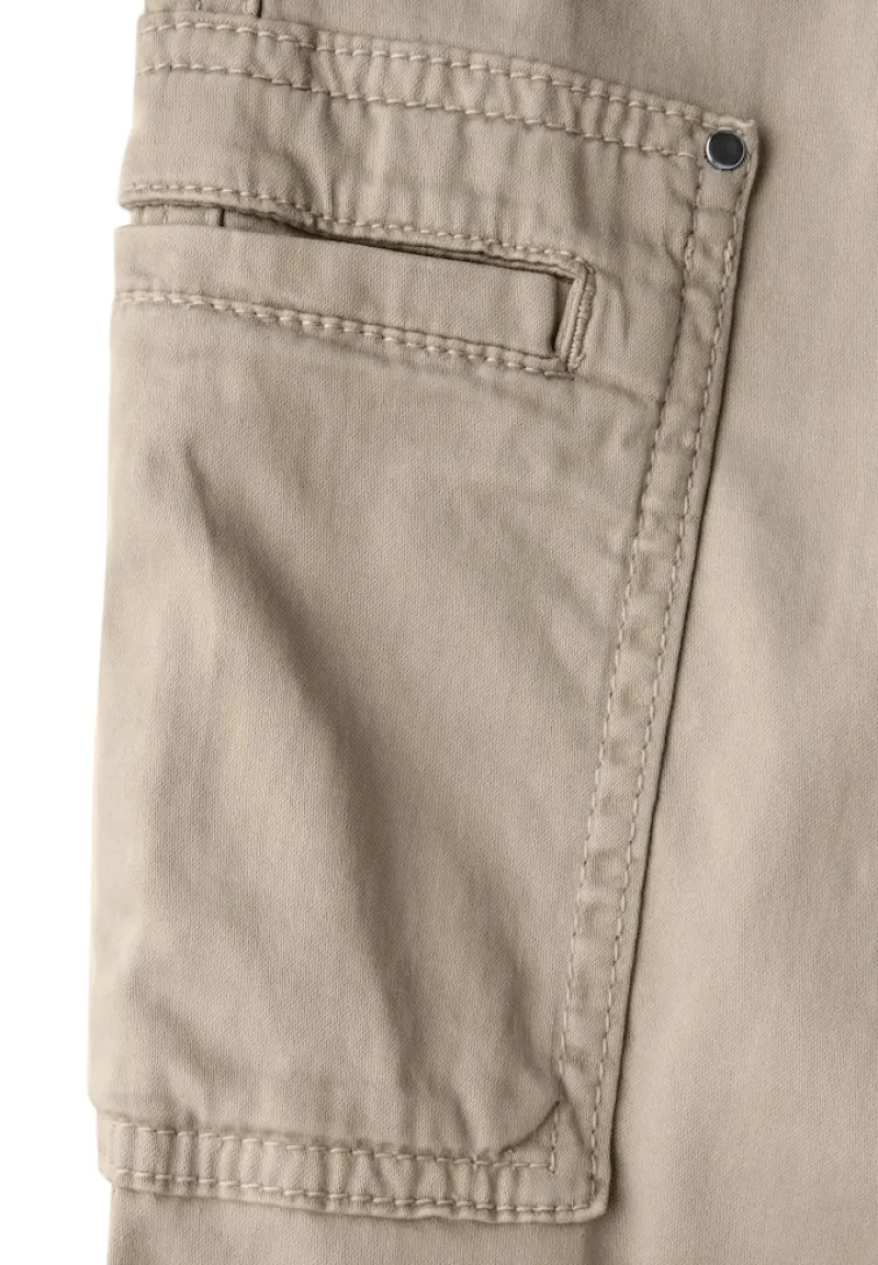 Street One Hosen*Cargo Hose buff grey