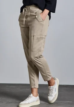 Street One Hosen*Cargo Hose buff grey