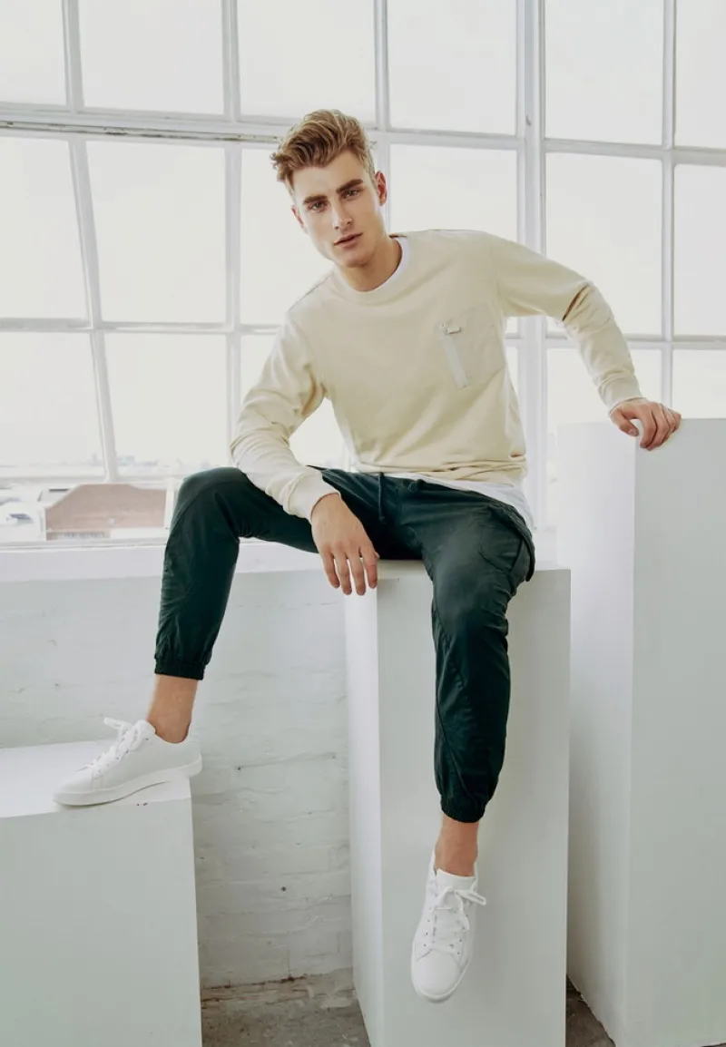 Urban Classics Hosen|Big Boys*Cargo Jogging Pants bottlegreen