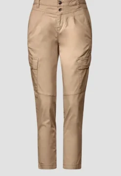 Street One Hosen*Cargo Mom Fit Hose Beige