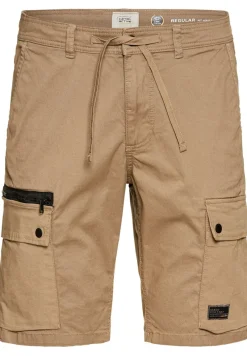 Camel Active Shorts|Big Boys*Cargo-Shorts mit Kordelzug und Stretch wood