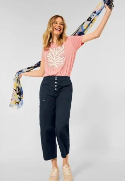 Street One Shorts*Casual Fit Cargohose grand blue