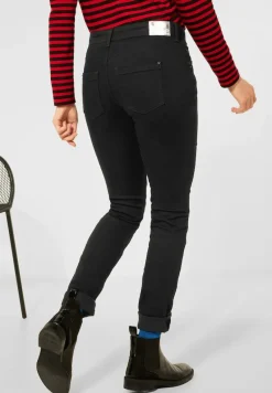 Street One Jeans*Casual Fit Denim in black black soft wash