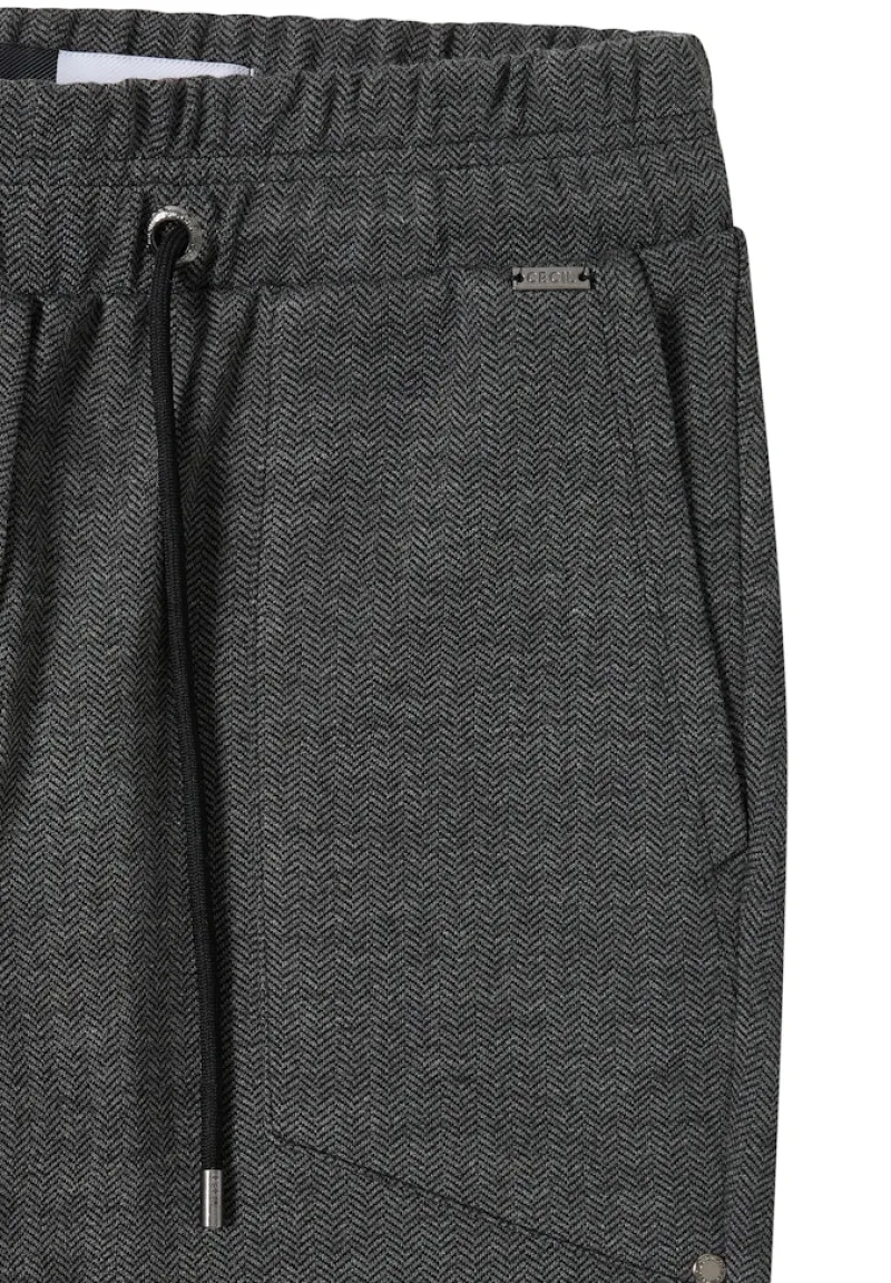 Cecil Hosen*Casual Fit Hose Black