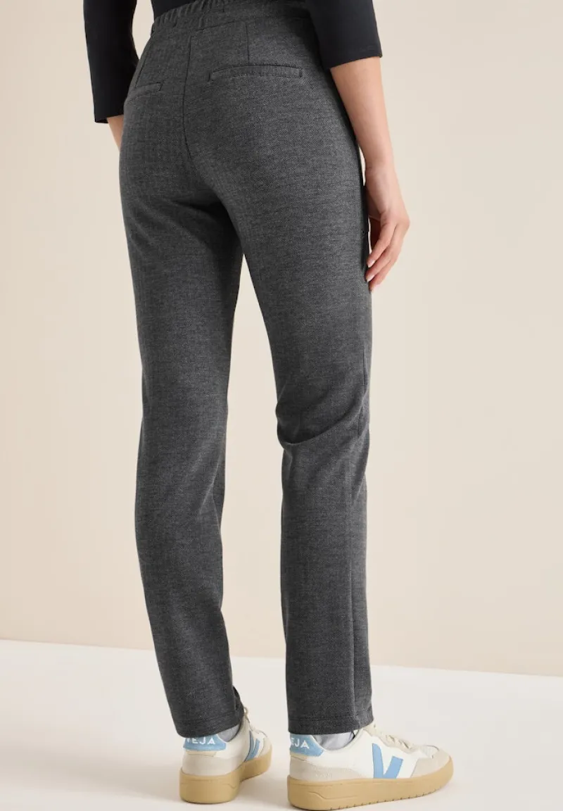 Cecil Hosen*Casual Fit Hose Black