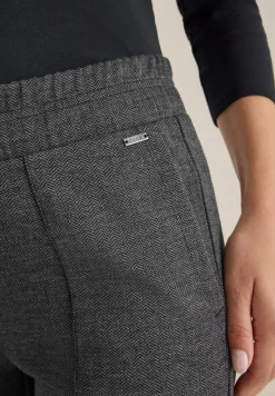 Cecil Hosen*Casual Fit Hose Black