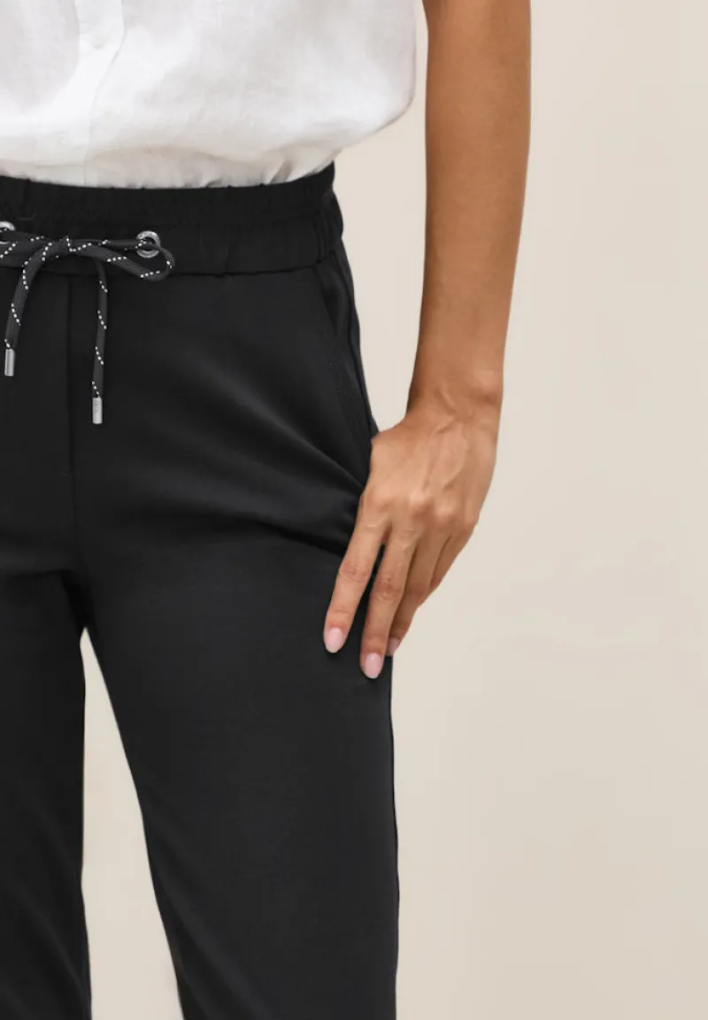 Cecil Hosen*Casual Fit Hose Black