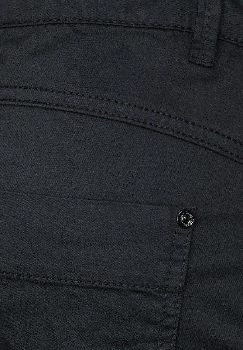 Street One Hosen*Casual Fit Hose Black