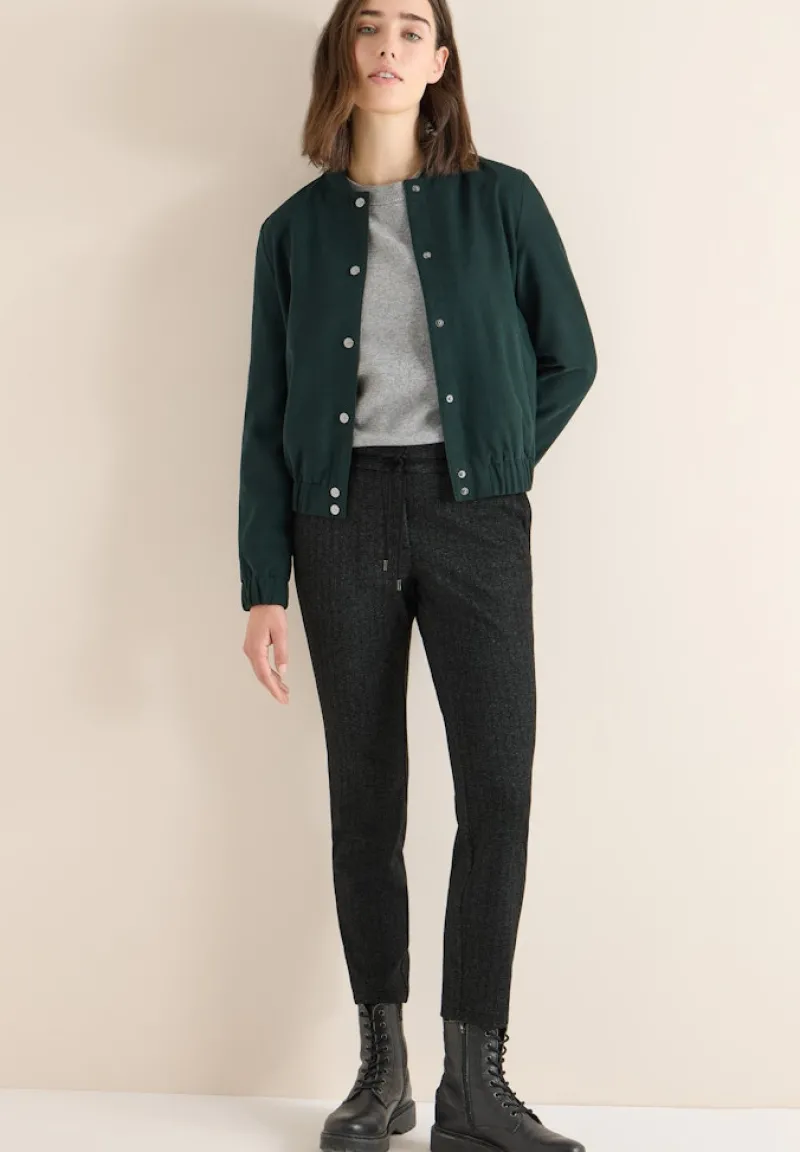 Cecil Hosen*Casual Fit Hose Black