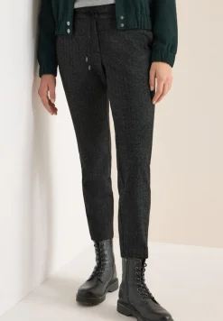 Cecil Hosen*Casual Fit Hose Black