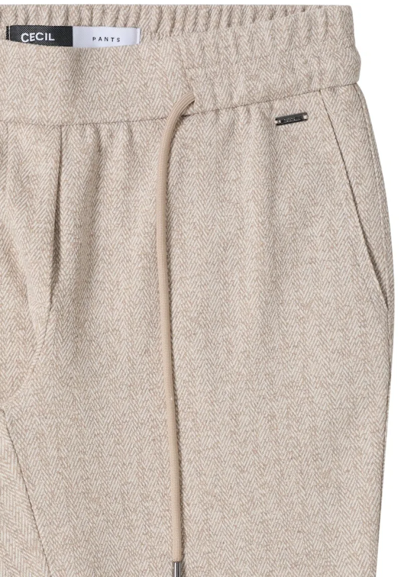 Cecil Hosen*Casual Fit Hose creamy white