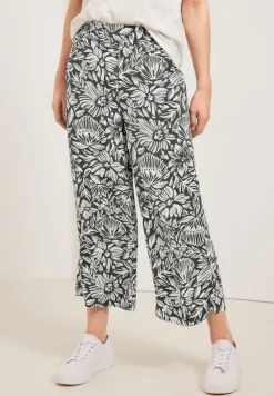 Cecil Shorts*Casual Fit Hose mit Print easy khaki