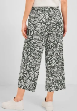 Cecil Shorts*Casual Fit Hose mit Print easy khaki