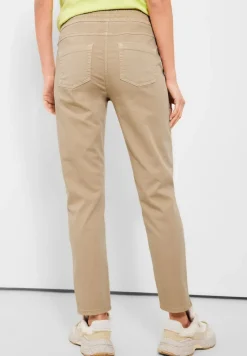 Cecil Hosen*Casual Fit Hose mit Stretch authentic beige
