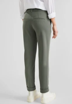 Street One Hosen*Casual Fit Hose mit Stretch dull desert mint