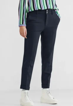 Street One Hosen*Casual Fit Hose mit Stretch deep blue