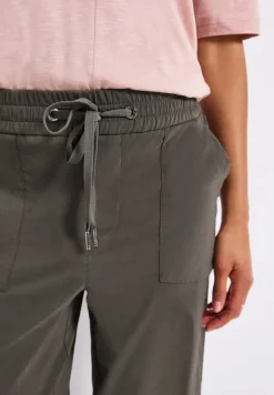 Street One Hosen*Casual Fit Hose mit Turn-Up nomad brown