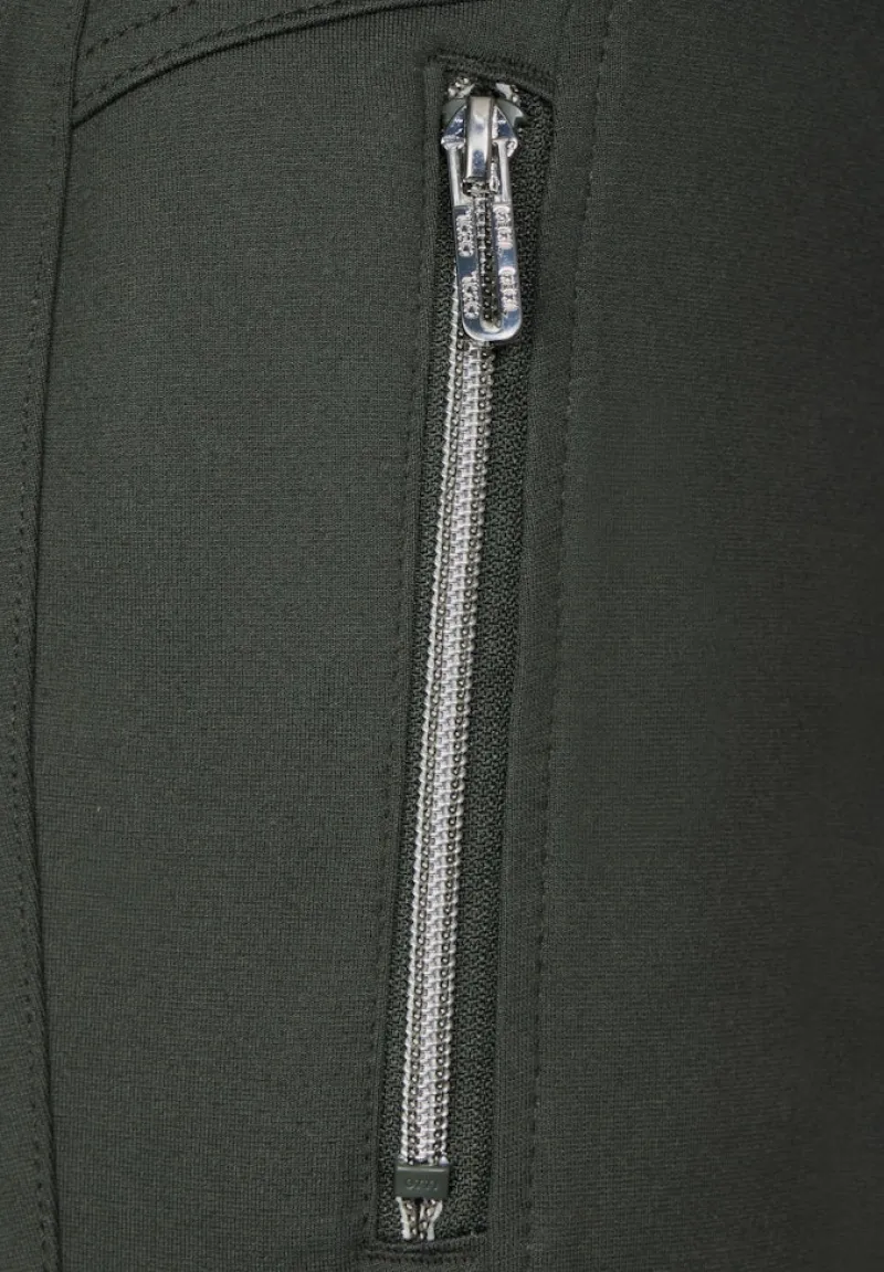 Cecil Hosen*Casual Fit Hose strong khaki