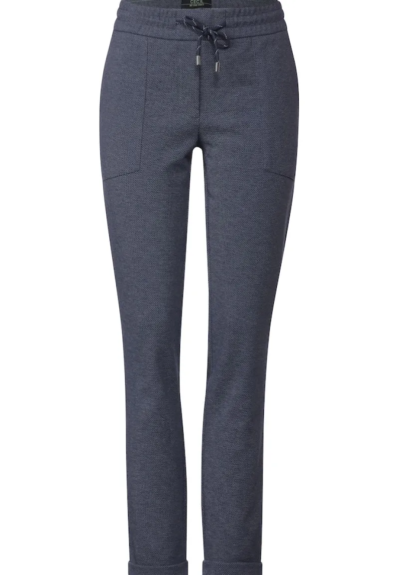 Cecil Hosen*Casual Fit Hose universal blue