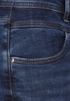 Street One Jeans*Casual Fit indigo Jeans mid indigo random wash