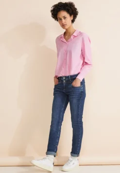 Street One Jeans*Casual Fit indigo Jeans mid indigo random wash