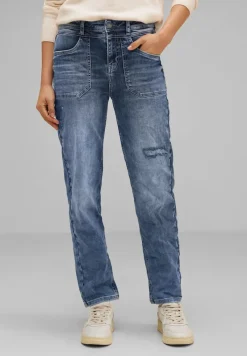 Street One Jeans*Casual Fit Jeans authentic indigo wash