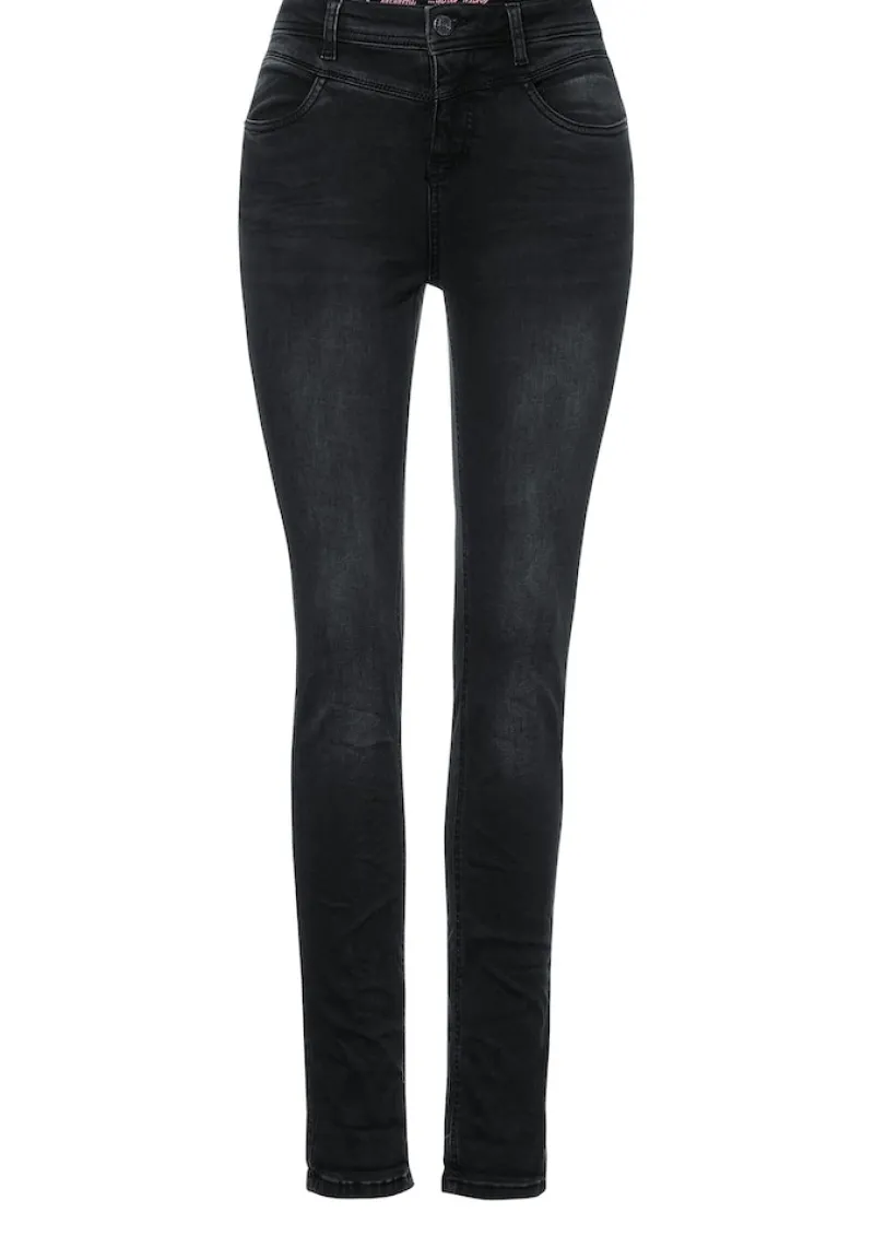 Street One Jeans*Casual Fit Jeans black washed