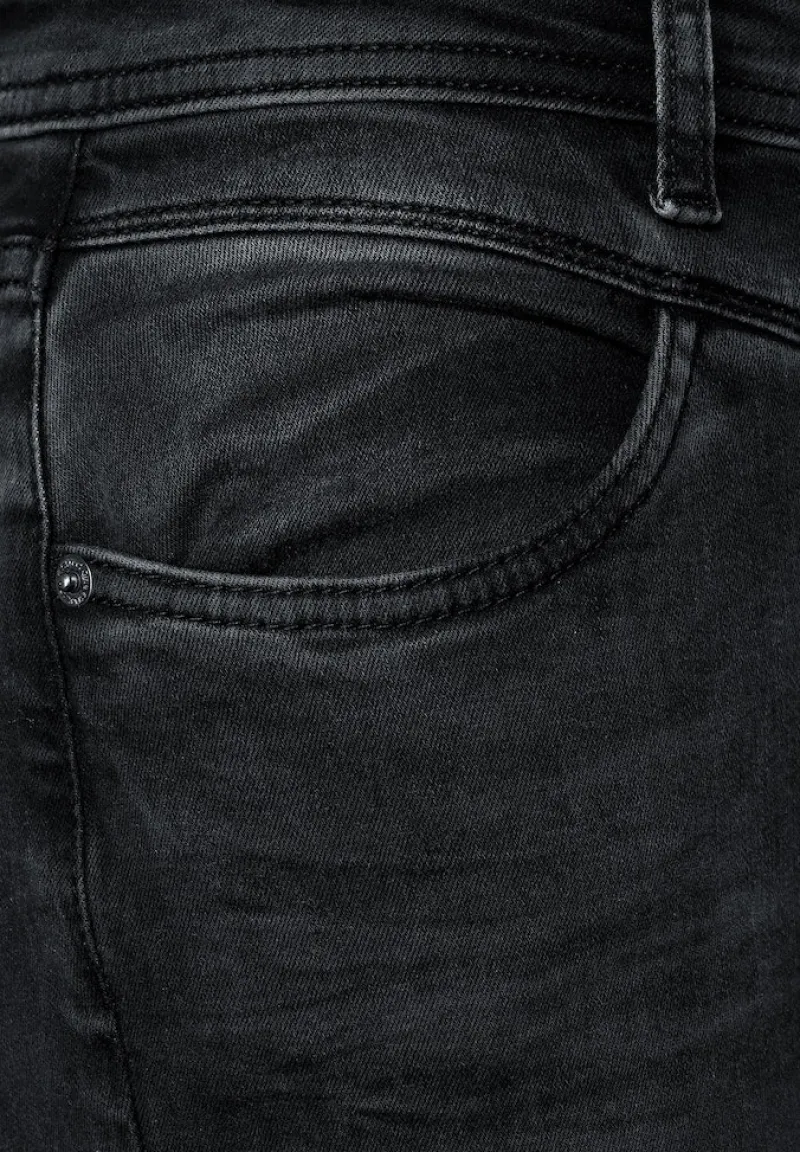 Street One Jeans*Casual Fit Jeans black washed