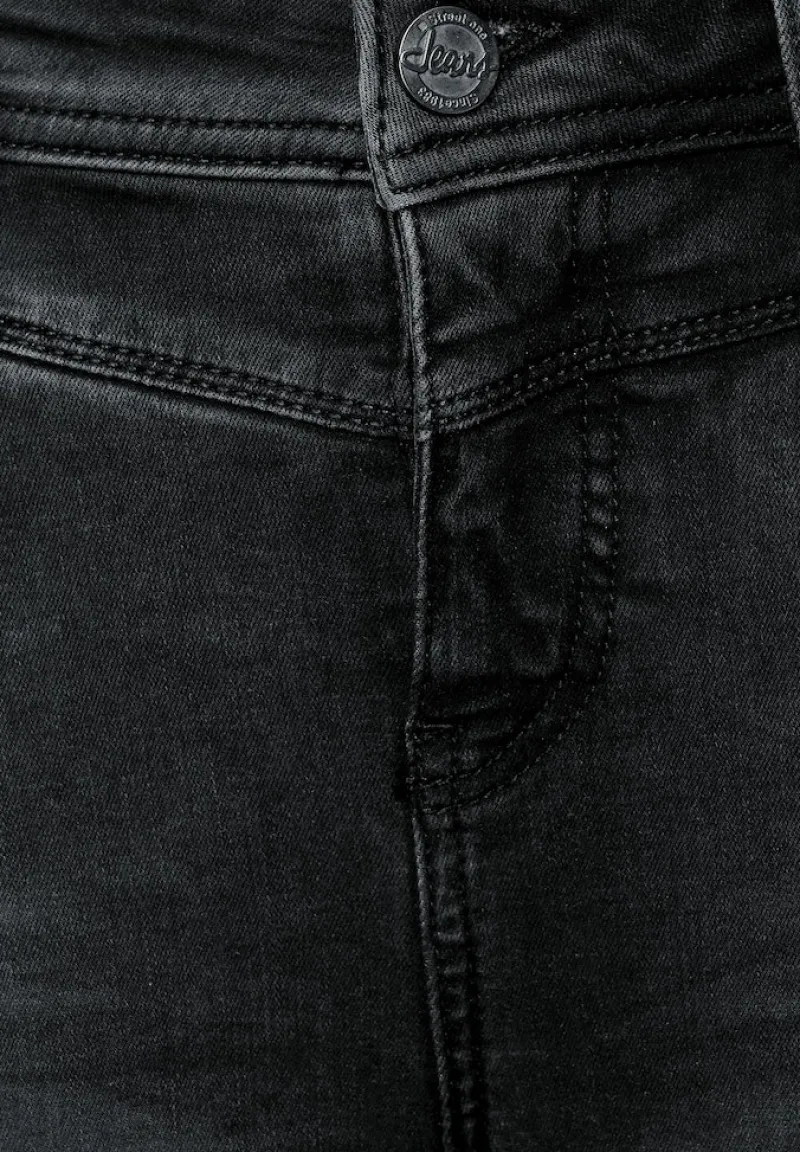 Street One Jeans*Casual Fit Jeans black washed