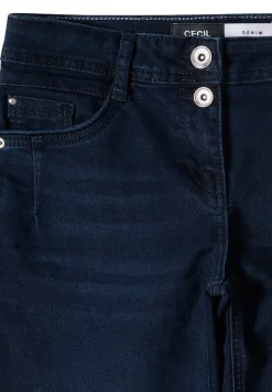 Cecil Jeans*Casual Fit Jeans blue black washed