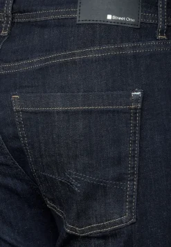 Street One Jeans*Casual Fit Jeans dark blue rinsed wash