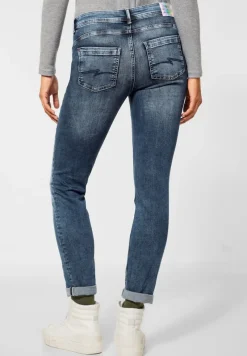 Street One Jeans*Casual Fit Jeans destroyed indigo wash