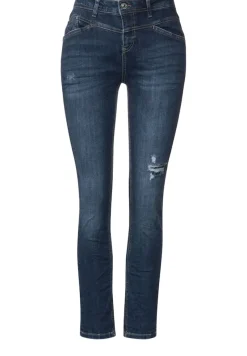 Street One Jeans*Casual Fit Jeans mit Stretch authentic mid indigo wash