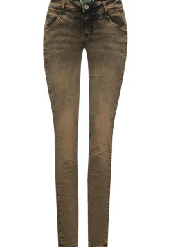 Street One Jeans*Casual Fit Jeans nu sand black denim overdye