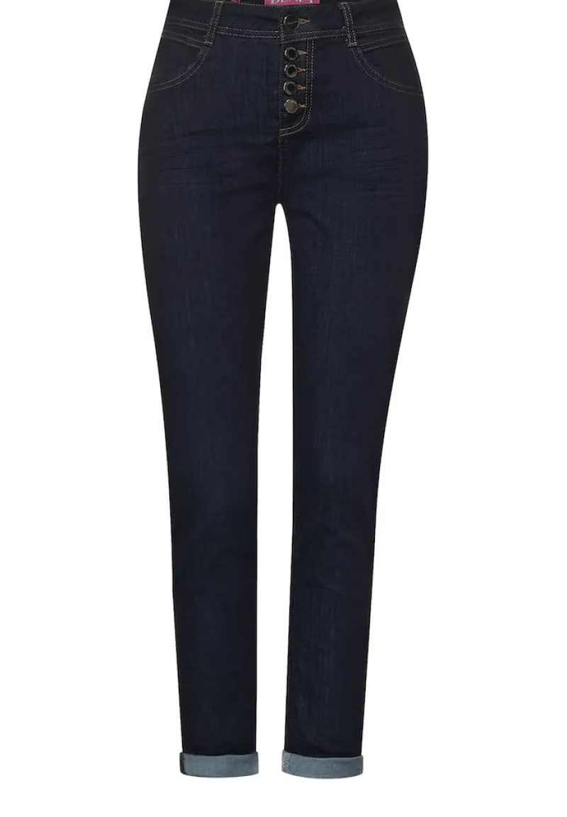 Street One Jeans*Casual Fit Jeans raw indigo wash