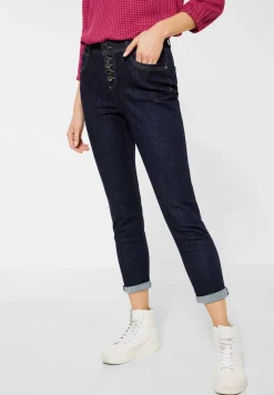 Street One Jeans*Casual Fit Jeans raw indigo wash