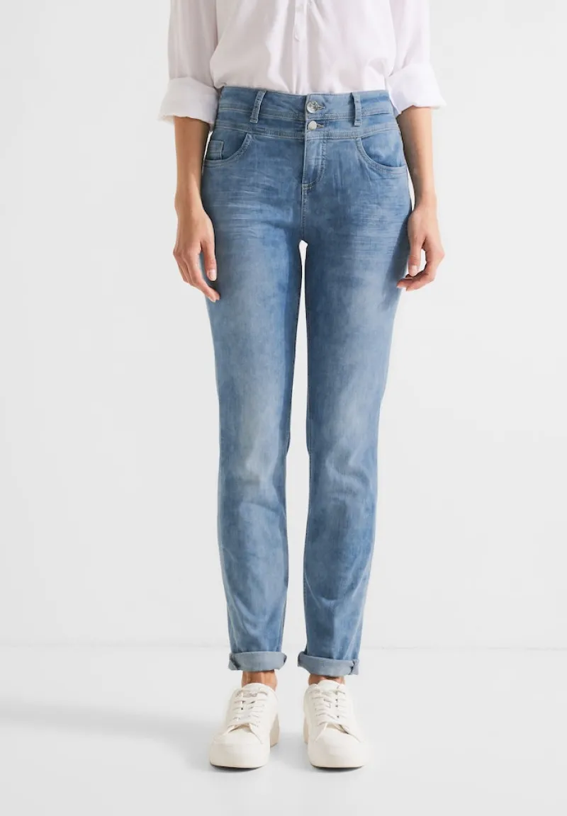 Street One Jeans*Casual Fit Jeans soft blue random wash