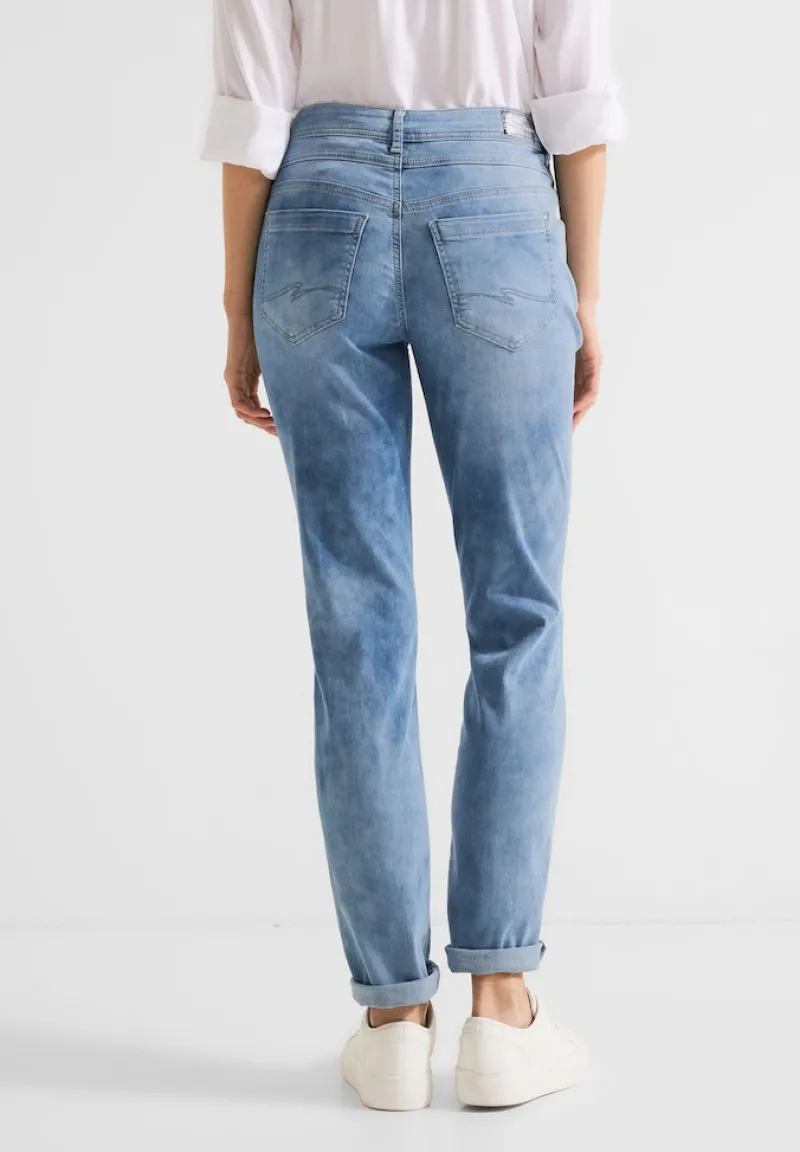Street One Jeans*Casual Fit Jeans soft blue random wash