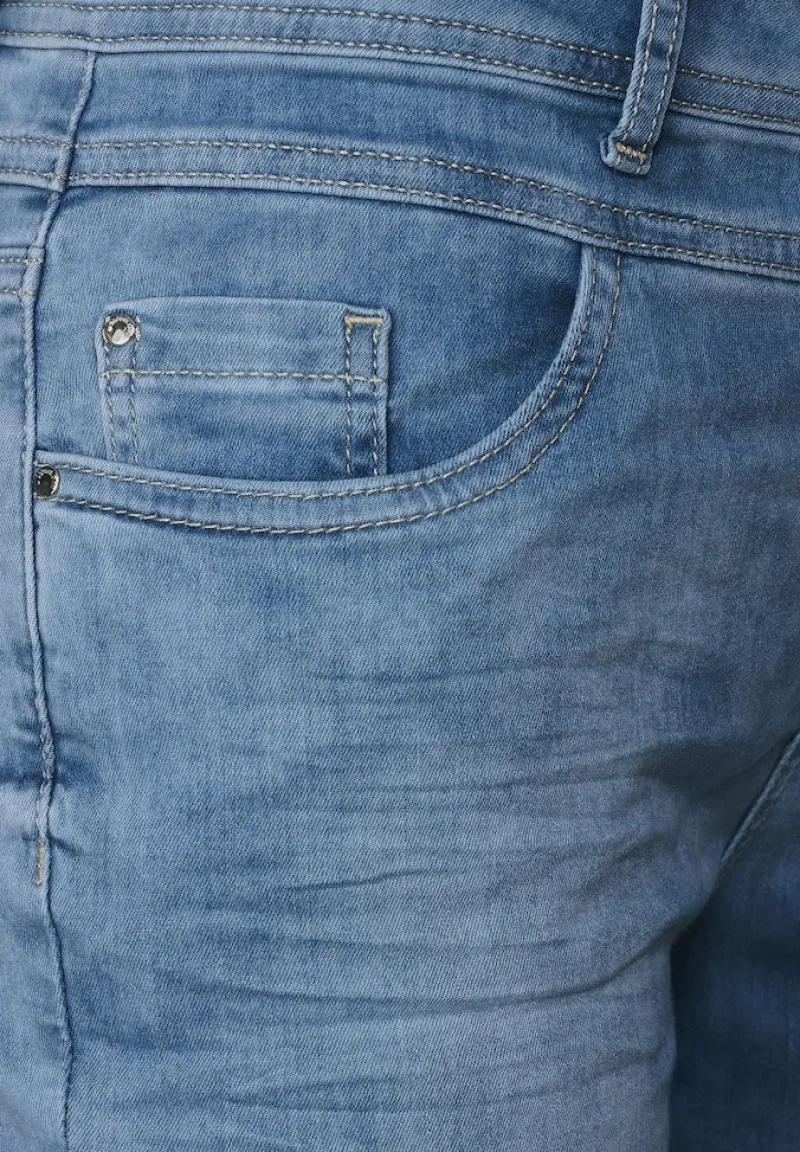 Street One Jeans*Casual Fit Jeans soft blue random wash