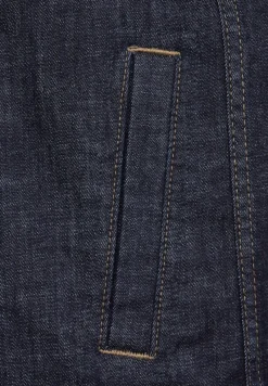 Street One Men Jacken*Casual Fit Jeansjacke dark blue rinsed wash