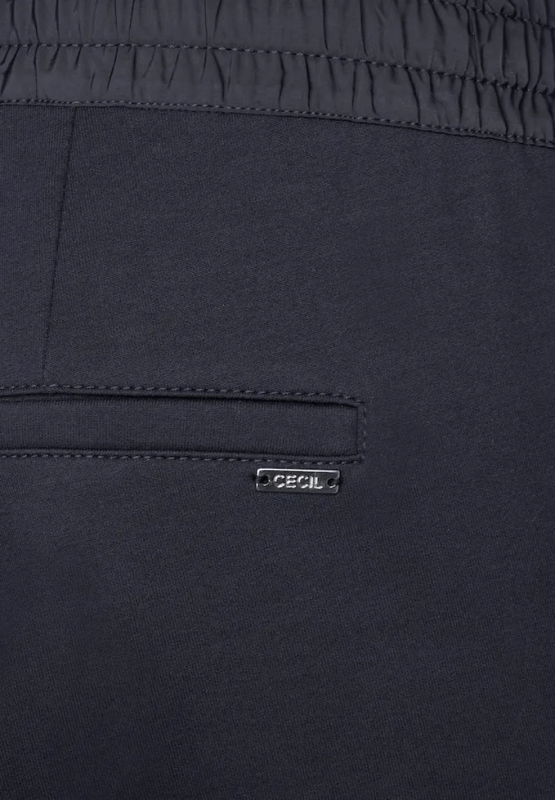 Cecil Hosen*Casual Fit Joggpants night sky blue