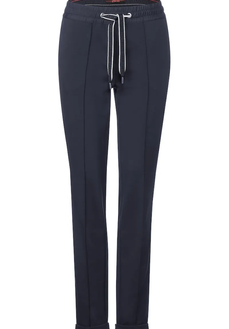 Cecil Hosen*Casual Fit Joggpants night sky blue