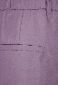 Street One Hosen*Casual Fit Lyocell Hose dark dull lilac