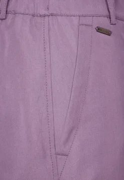 Street One Hosen*Casual Fit Lyocell Hose dark dull lilac