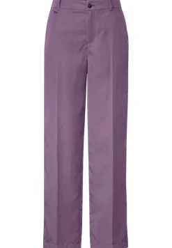Street One Hosen*Casual Fit Lyocell Hose dark dull lilac