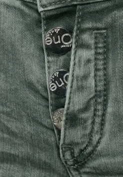 Street One Jeans*Casual Fit mit Slim Legs light bassy olive random wash