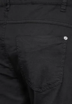 Street One Hosen*Casual Fit Twill Hose Black