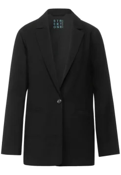 Street One Jacken*Casual Longblazer Black